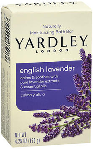 Yardley London Naturally Moisturizing Bath Bar English Lavender - 4.25 oz Bar
