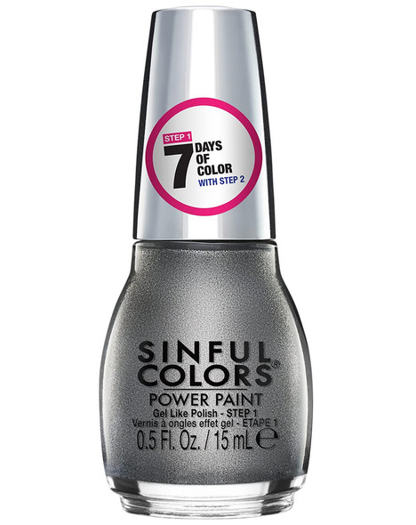 Sinful Colors, Power Paint Nail Polish, Diamonds On My Neck - 1 ct