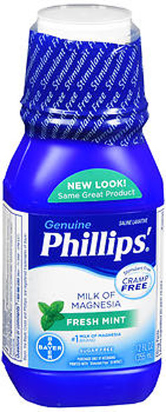 Phillips Milk of Magnesia Fresh Mint - 12 oz