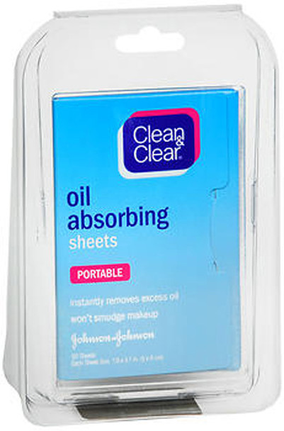 Clean & Clear Oil Absorbing Sheets - 50 Sheets