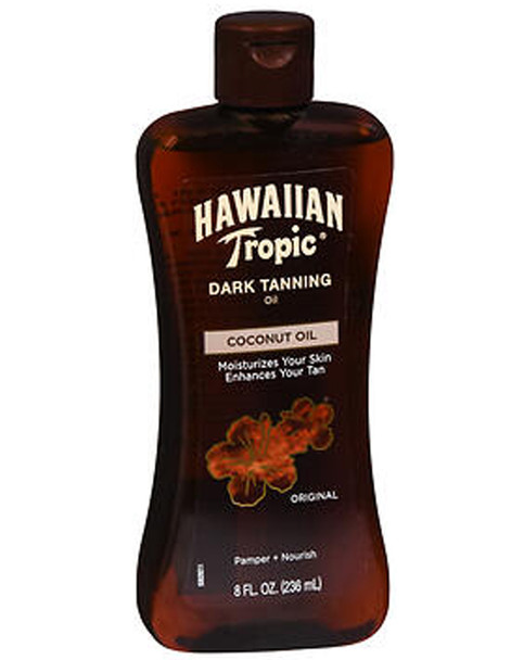 Hawaiian Tropic Dark Tanning Oil Original - 8 oz