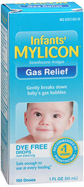 Mylicon Infants' Gas Relief Dye Free Drops - 1 oz