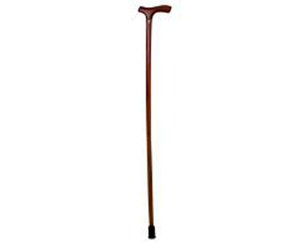 Wooden Walking Cane, T-Handle - Womens