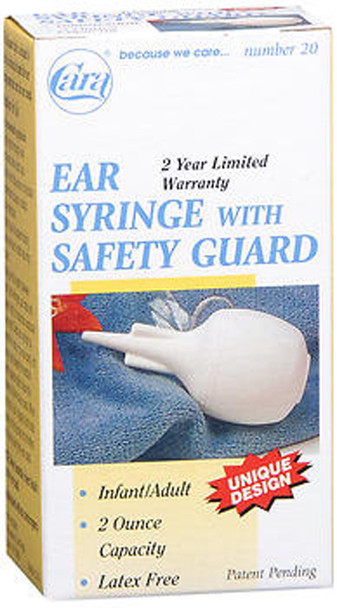 Cara Ear Syringe With Safety Guard - 1 ct