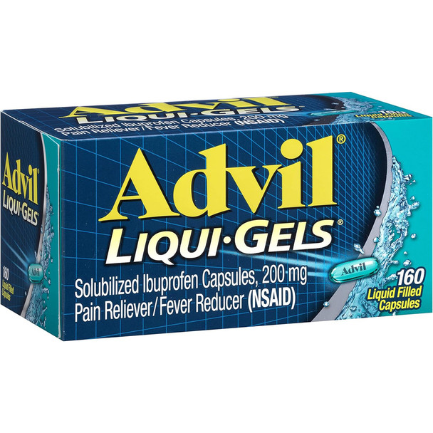 Advil Liqui-Gels Liquid Filled Capsules, 200 mg  - 160 ct