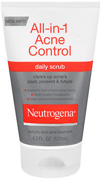 Neutrogena Acne All-in-One Daily Scrub - 4.2 oz