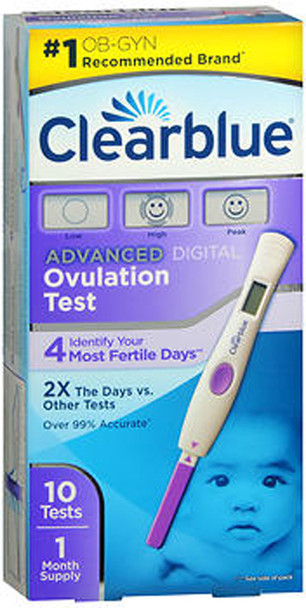 Clearblue Advanced Digital Ovulation Test - 10 Tests