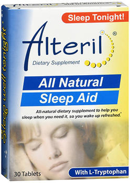 Alteril All Natural Sleep Aid Tablets Maximum Strength - 30 ct