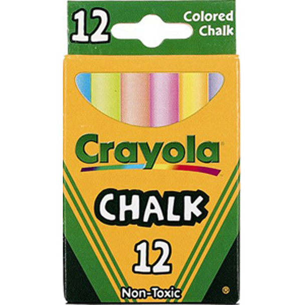 Chalk 12Ct, Assorted, 12Ct - 1 Pkg