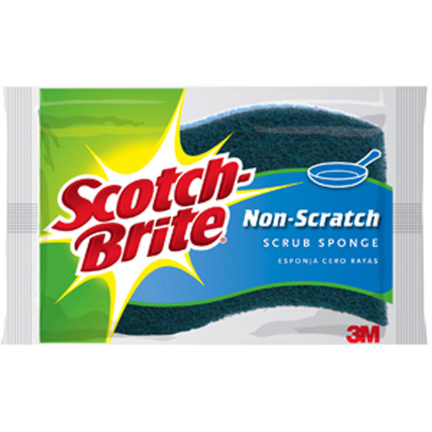 Soft Scour Scrub Sponge - 1 Pkg