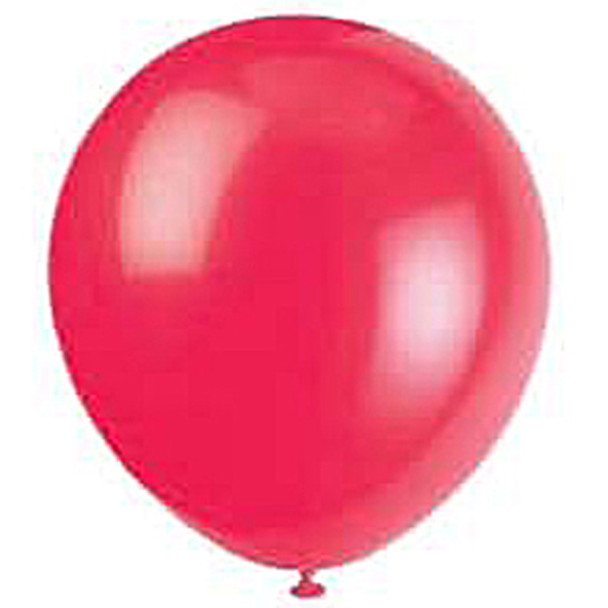 Balloon, Ruby Red, 12" - 1 Pkg