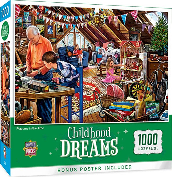 Childhood Dreams Puzzle Asst, 1000 Pc - 1 Pkg