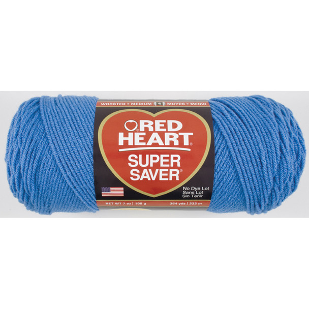 E300 Super Saver Yarn, Delft Blue, 7 oz - 3 Packs