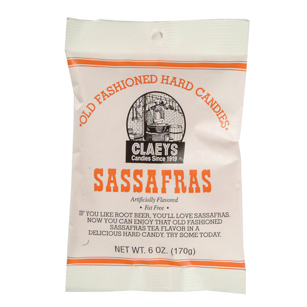 Claeys Hard Candies, Sassafras, 6 oz - Each