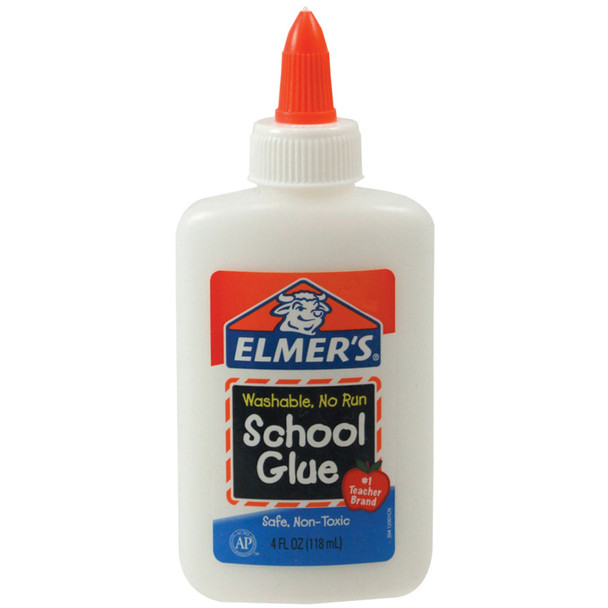 Elmers School Glue, 4oz - 1 Pkg