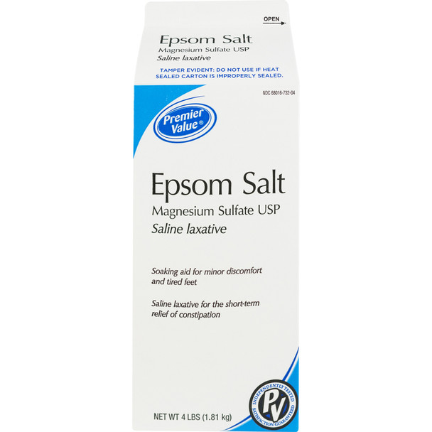 Premier Value Epsom Salts 4# - 4lb