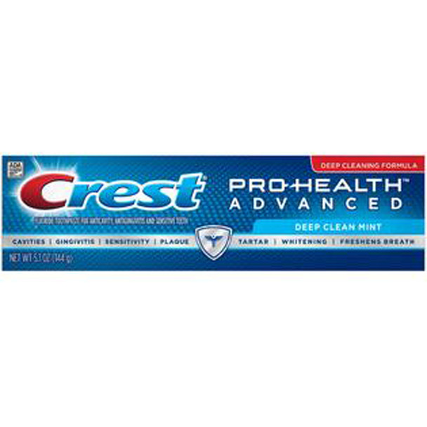 Crest Pro-Health Advanced Fluoride Toothpaste Soothing Smooth Mint - 5.1 oz