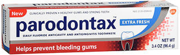 Parodontax Daily Fluoride Anticavity And Antigingivitis Toothpaste Extra Fresh - 3.4 oz