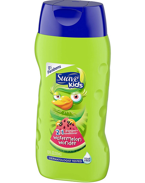 Suave Kids 2 in 1 Shampoo Wild Watermelon - 12 oz