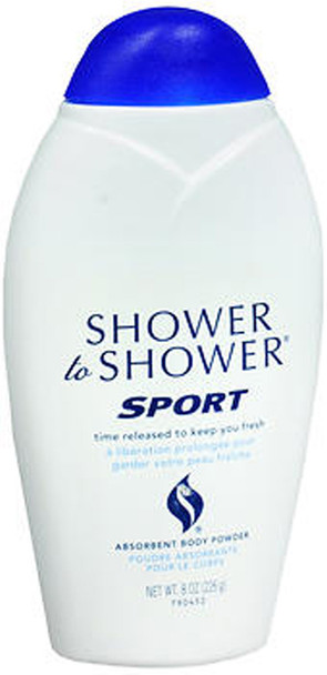 Shower to Shower Absorbent Body Powder Sport - 8 oz