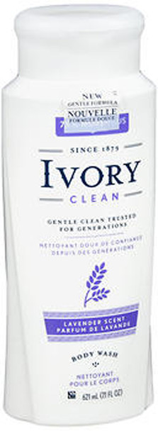 Ivory Clean & Simple Scented Body Wash Lavender - 21 oz