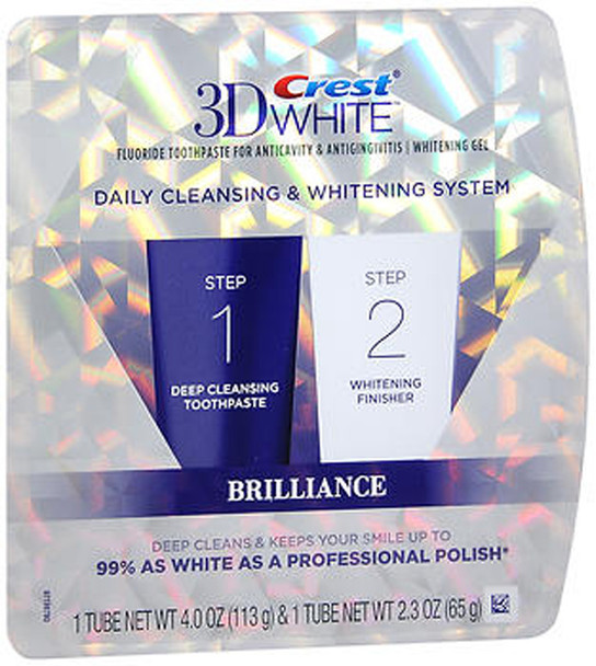 Crest 3D White Daily Cleansing & Whitening System - 6.3 oz