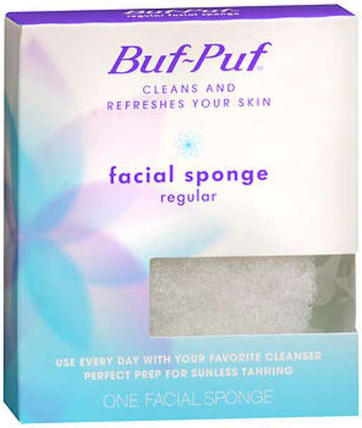 Buf-Puf Facial Sponge, Regular - 1 ea.