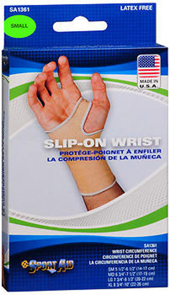 Sport Aid Slip-On Wrist Support, Small - Each