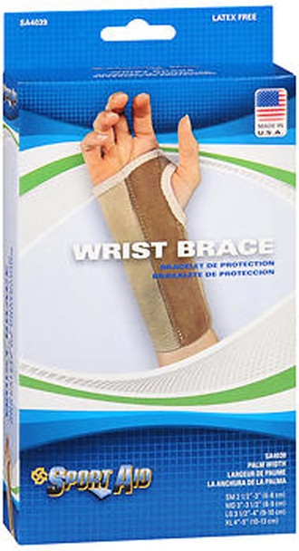 Sport Aid Right Wrist Brace Large - 1 ea.