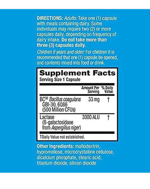 Digestive Advantage Lactose Defense Formula Capsules - 32 Ct