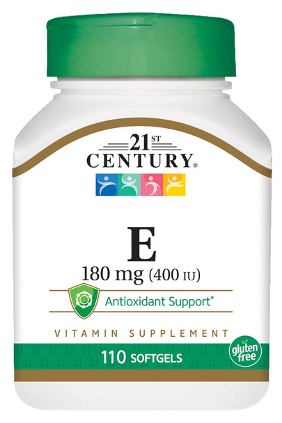 21st Century E-400 Softgels - 110 ct