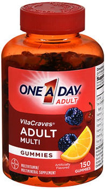 One-A-Day VitaCraves Adult Multi Gummies - 150 ct