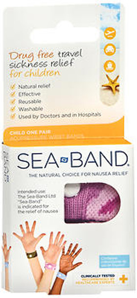 Sea-Band Children's Motion Sickness Wristband - 1 Pr.