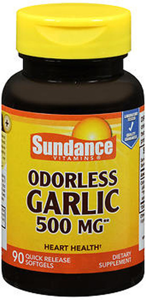 Sundance Vitamins Odorless Garlic 1000 mg - 90 Softgels