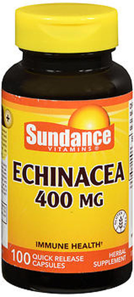 Sundance Echinacea 400 mg Quick Release - 100 Capsules