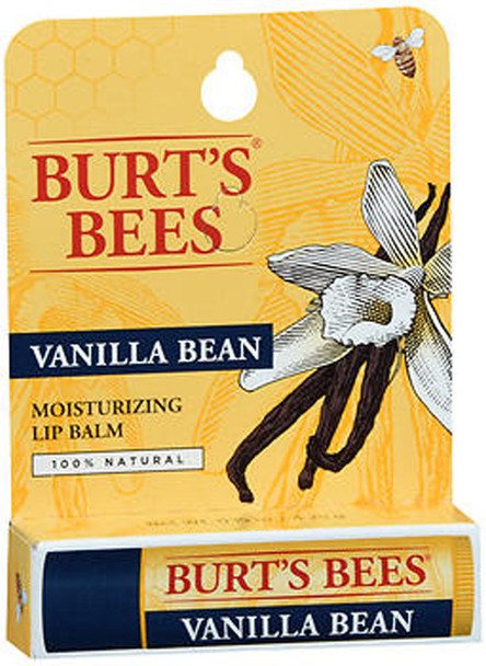 Burt's Bees Moisturizing Lip Balm Vanilla Bean - 6 ct