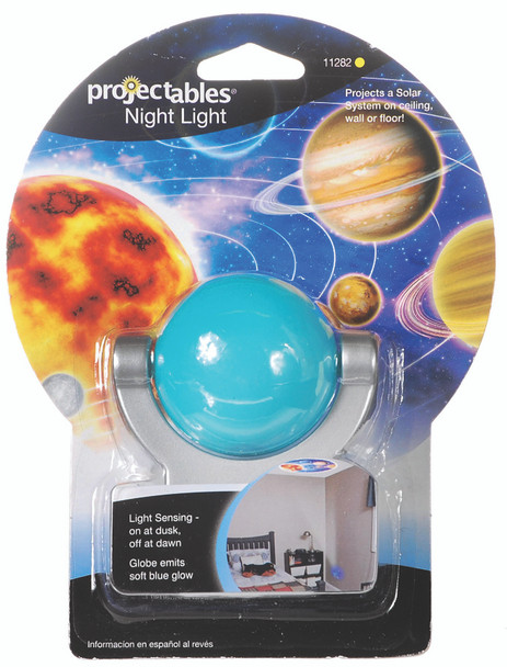 GE Planet Design LED Projecting Night Light - Light Blue