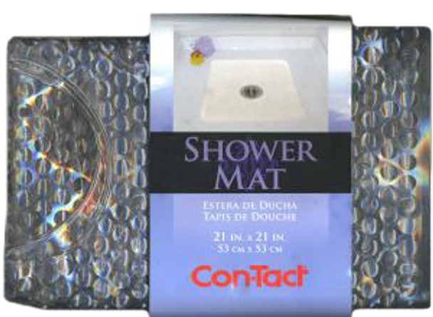PVC Shower Mat - 21 x 21"