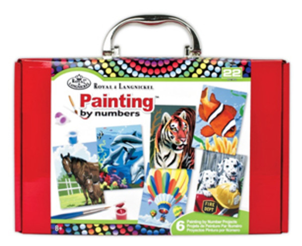 Mini Paint by Numbers Color Box