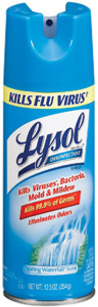 Lysol Disinfectant Spray - Spring Waterfall, 12.5 oz