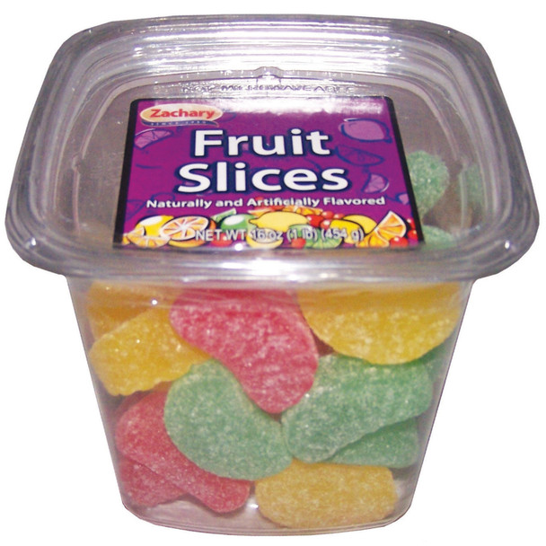 Fruit Slices Tub Candy, Fruit Slices, 16 oz -1 Tub