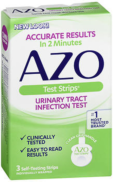 AZO Urinary Tract Infection Test Strips - 3 ct