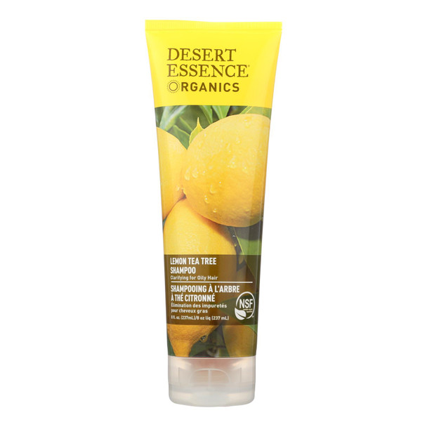 Desert Essence Shampoo Lemon Tea Tree - 8 Fl Oz