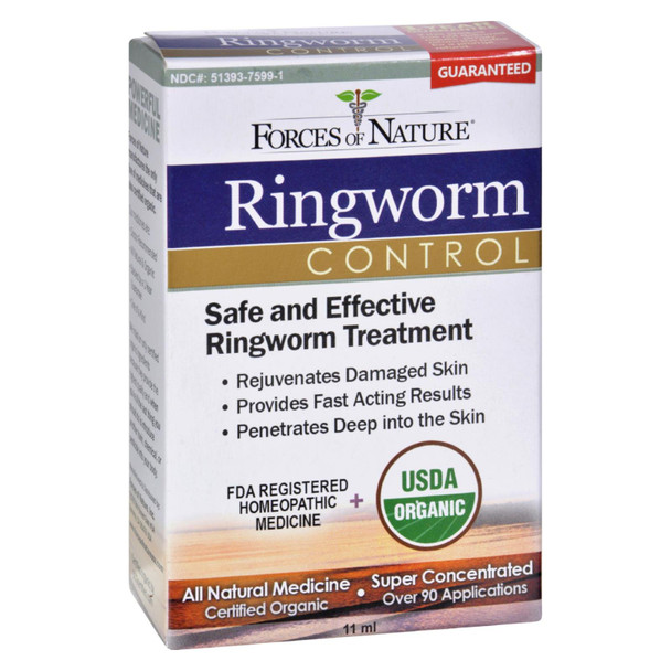 Forces Of Nature Organic Ringworm Control - 11 Ml