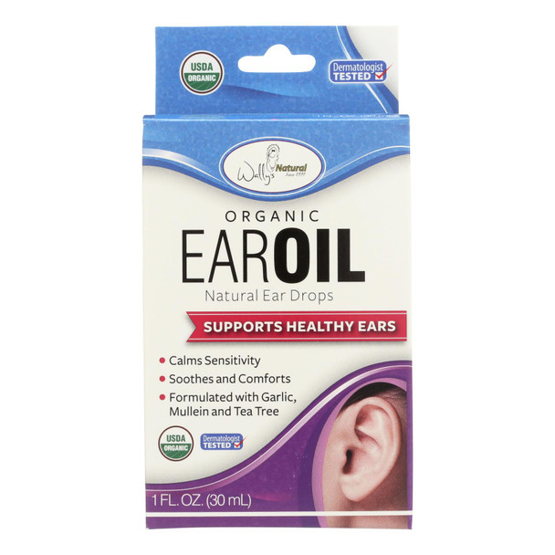 Wally's Natural Products Ear Oil - Organic - 1 Fl Oz