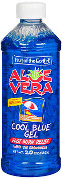 Fruit of the Earth Aloe Vera Cool Blue Gel - 20 oz