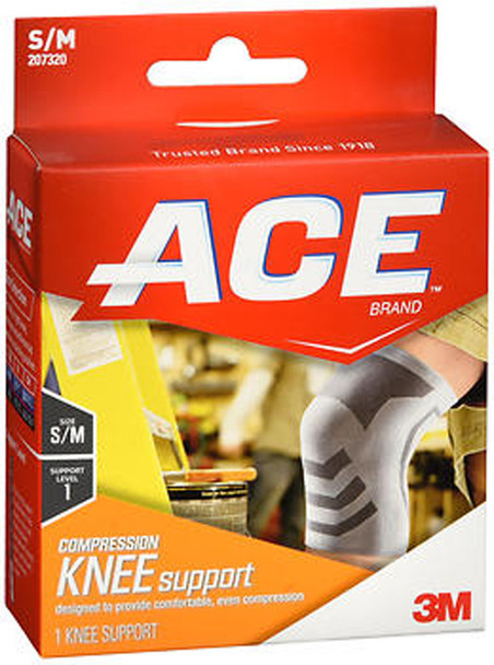 Ace Compression Knee Support S/M 207320 - 1 each