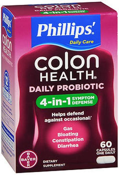 Phillips' Colon Health Daily Probiotic Capsules - 60 ct