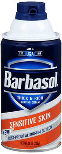 Barbasol Thick & Rich Sensitive Skin Shaving Cream - 7 oz