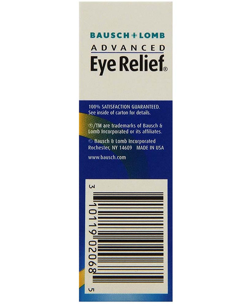 Bausch + Lomb Advanced Eye Relief Drops Maximum Redness - 0.5 oz